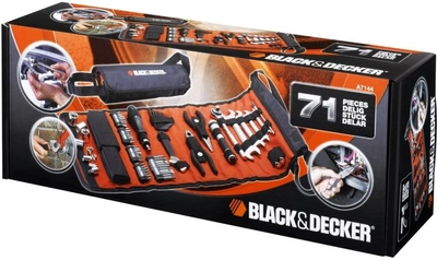 Набор инструментов Black&Decker автомобильный 71 предмет (A7144)