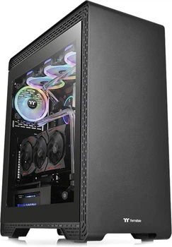 Корпус Thermaltake S500 Tempered Glass Mid-Tower Chassis Black (CA-1O3-00M1WN-00)