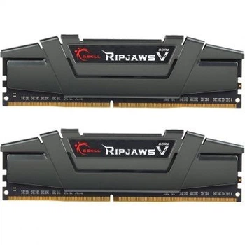 Память DDR4 8Gb x 2 (16Gb Kit), 3200 MHz, G.Skill Ripjaws V, 16-18-18-38, 1.35V, (F4-3200C16D-16GVGB)