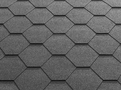 Битумная черепица Katepal Classic (Серая) 1м2