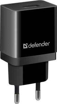 Мережевий зарядний пристрій Defender UPC-11 1xUSB, 5V/2.1А з кабелем micro-USB (83556)