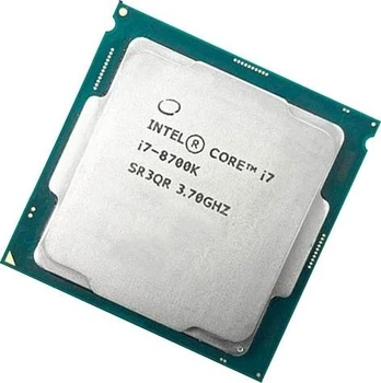 Процессор s1151 Intel Core i7-8700K, 3,7-4,7 МГц, 6-12 core, Intel UHD Graphics 630, 95W Б/У