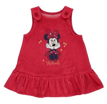 Комплект детский платье сарафан футболка Minnie Mouse George (размер 68-74 см (6-9 мес, 9,5 кг))