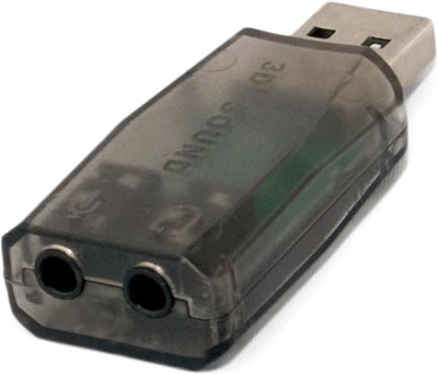 Звуковая карта ExtraDigital USB Sound card 3D (KBU1800)