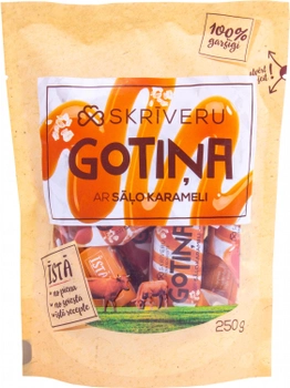 Конфеты Skriveru Gotina молочные с соленой карамелью 250 г (4751010577537)