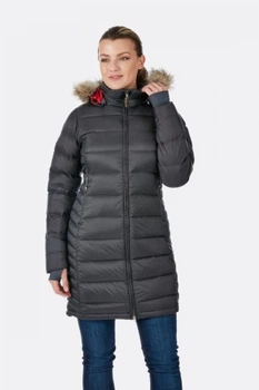 Пуховик Rab Deep Cover Parka wmns 8 Темно-сірий
