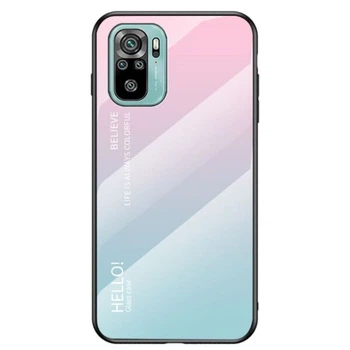 Захисний чохол Deexe Gradient Color для Xiaomi Redmi Note 10 / Note 10s / Poco M5s - Pink / Blue