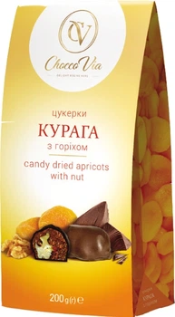 Цукерки Chocco Via Курага з горіхом 200 г (4820148610864)