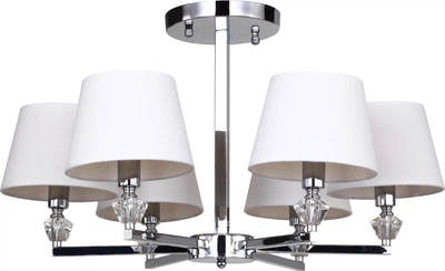 Люстра Wunderlicht Е14 6x40 W WT1176-46ECH для кухни, спальни, гостинной