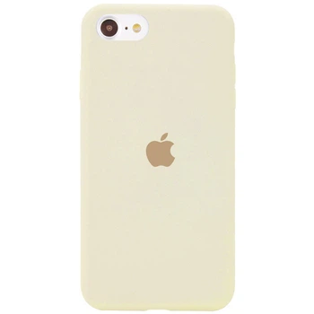 Чехол Silicone case SE 2020 Antique white бежевый