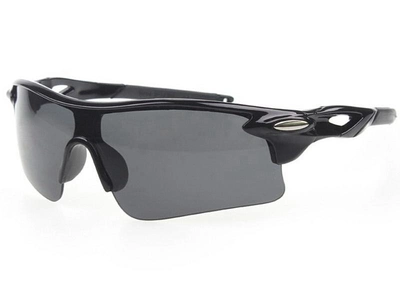 Защитные очки для стрельбы, вело и мотоспорта Silenta TI8000 Темные (126141)