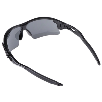 Защитные очки для стрельбы, вело и мотоспорта Silenta TI8000 Темные (126141)