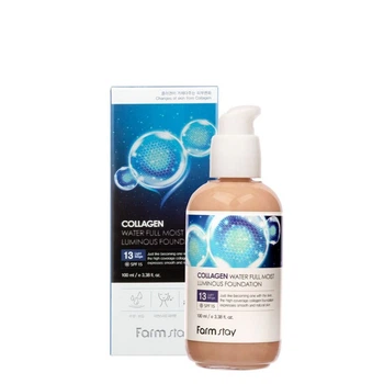 Тональна основа з колагеном FARMSTAY COLLAGEN WATER FULL MOIST LUMINOUS FOUNDATION - 100 мл