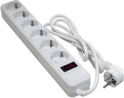 Сетевой фильтр Patron SP-1063W 6 розеток 3 м White (SP-1063W)