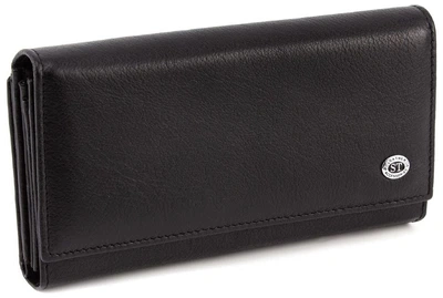 Женский кошелек ST Leather ST246 Black New
