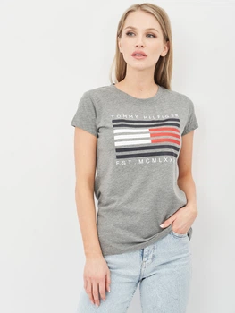 Футболка женская Tommy Hilfiger 10607.3 XS Серая