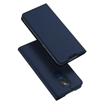 Чохол-книжка Dux Ducis Skin Pro для Motorola E7 Plus Navy Blue