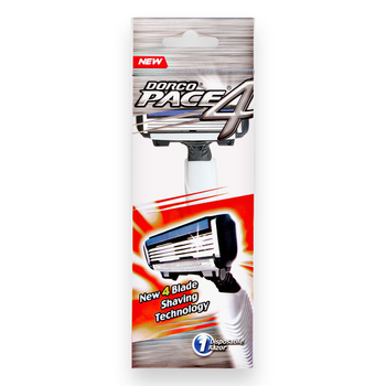 Одноразова Бритва Dorco Pace 4 - 1 шт (3011)
