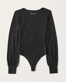 Боди женское - комбидресс Abercrombie & Fitch AF8204W XS Черный