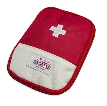 Кишенькова аптечка-органайзер для ліків СТ(13х18 см) Червона