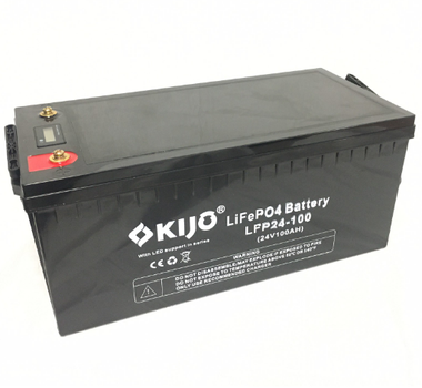 Аккумулятор Kijo FePO4-24V100Ah литий железо фосфатный (WITH LED), 2000 циклов, АКБ на 100Ач
