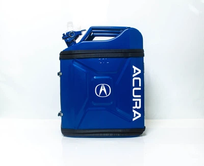 Подарок для мужчин Канистра-бар 20 л с маркой авто Acura Синяя + 2 стакана в подарок Shop Monkeys (KA-Acura-4900)