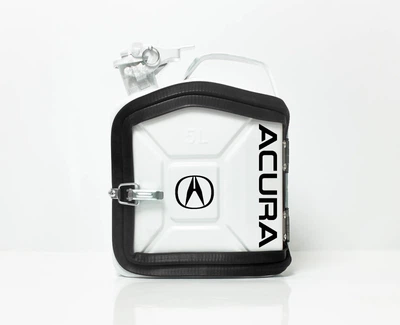 Подарок для мужчин Канистра-бар 5 л с маркой авто Acura Белая + 2 стакана в подарок Shop Monkeys (KA-Acura-4600)