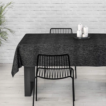 Влагоотталкивающая скатерть Time Textile 100x140 см (pbe0044036) Черный