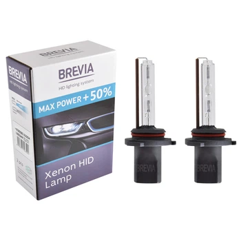 Ксеноновая лампа Brevia 12650MP HB4 (9006) +50%, 5500K, 85V, 35W P22d KET, 2шт