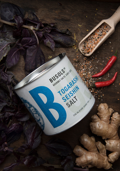 Приправа соль с травами TOGARASHI SEISHIN SALT BUSOLS 200грам