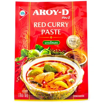 Паста карри Aroy-D красная 50г
