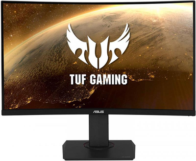 Монитор ASUS 31.5" VG32VQ VA Black Curved; 2560х1440 (144 Гц), 1 мс, 400 кд/м2, 2хHDMI, DisplayPort, динамики 2х2 Вт