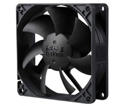 Вентилятор PCCooler F82 (16399), 80х80х25мм, 3-pin+Molex, Black
