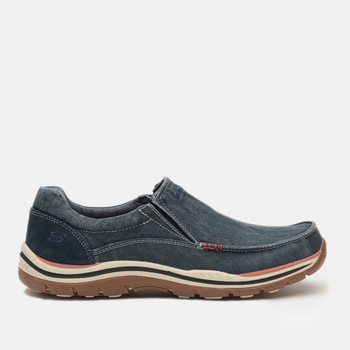 Мужские слипоны Skechers 64109 NVY 44 (10.5US) 28.5 см Синие (884390450047)