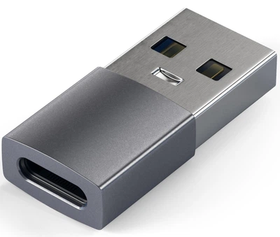 Адаптер Satechi USB до USB-C Adapter Space Gray (ST-TAUCM)