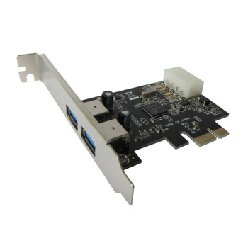 Контроллер Dynamode USB 3.0, 2 порта, PCIe x1 (USB30-PCIE-2)