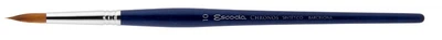 Кисть для акварели Escoda Chronos 1351 №6 (3.6мм) круглая