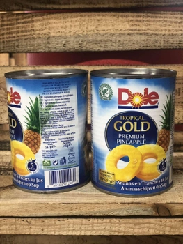 Ананас кільцями Dole Tropical Gold Pineapple 567г
