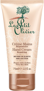 Крем для рук восстанавливающий Le Petit Olivier Repairing Hand Cream с маслом ши 75 мл (3549621020426)