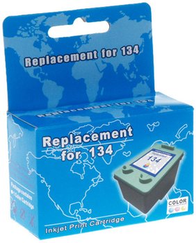 Картридж MicroJet для HP DJ 5743/6543 аналог HP 134 (C9363HE) Color (HC-F34L)