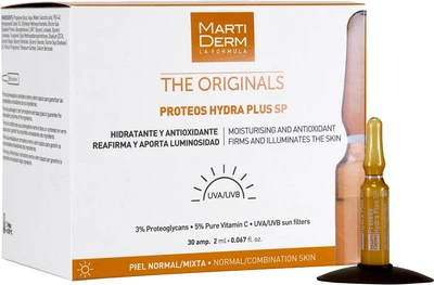 Ампулы Martiderm The Originals Proteos Hydra Plus SP 30 шт х 2 мл (8437000435167)