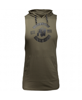 Майка Gorilla Wear Lawrence Hooded Tank Top 3XL Зеленая/Хакки/Комуфляжная (9012140006)