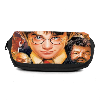 Шкільний пенал Гаррі Потер органайзер універсальний (Harry Potter-0019-black) чорний