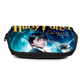 Шкільний пенал Гаррі Потер органайзер універсальний (Harry Potter-0021-black) чорний