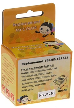 Картридж MicroJet для HP DJ 1050/2050/3050 аналог HP 122 XL (CH564HE) Color (HC-J122C)