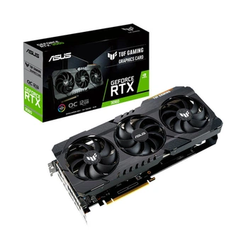 Видеокарта GF RTX 3060 12GB GDDR6 TUF Gaming OC Asus (TUF-RTX3060-O12G-GAMING)