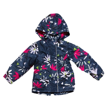 Демисезонная куртка на флисе NANO S17J256-Flower темно-синий 80 - 88 см (S17J256-Flower-18m)