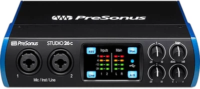 Аудіоінтерфейс PreSonus Studio 26c (228477)