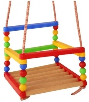 Качели детские, в сетке 31*30см Colorplast (1-221) до 20 кг от 1 года