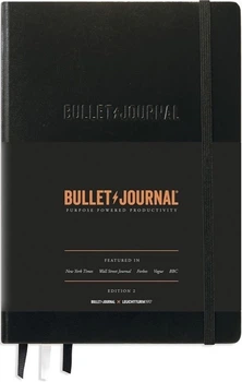 Блокнот Leuchtturm1917 Bullet Journal Edition 2 середній 14,5 х 21 см у крапку чорний